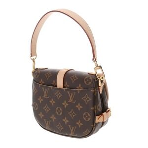 Louis Vuitton Brown Canvas Monogram Bag Saumur